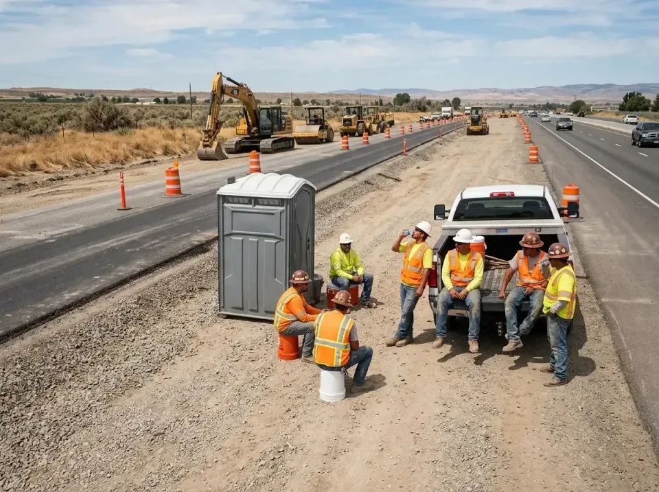 highway-road-construction-crew-007 — frequently asked questions, Porta Potty and Restroom Rentals in Mukilteo, WA
